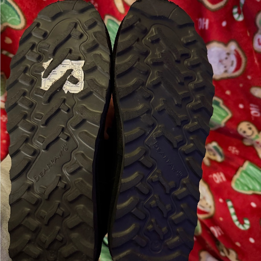 BearPaw Black Suede Winter Boots - Picture 3 of 3
